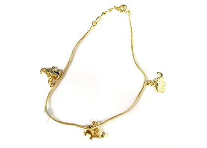 Gold Plated | Animal Anklets